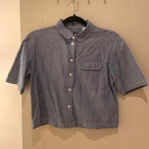 Urban Outfitters Cropped Shirt